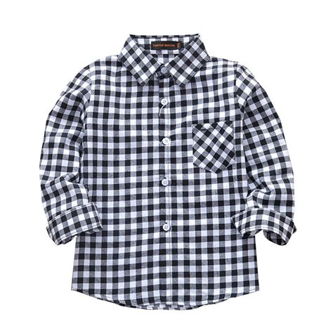 Boys' Cotton Flannel Shirt