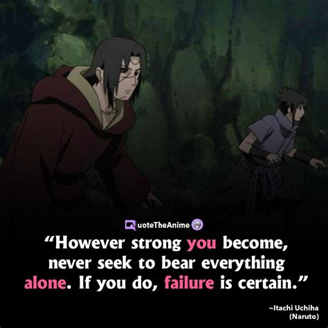 17+ Powerful Itachi Quotes (HQ Images) | QTA | Itachi quotes, Anime ...