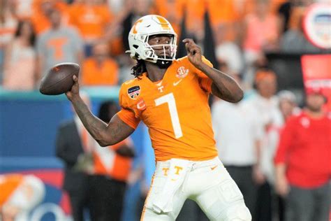 Tennessee Vols QB Joe Milton Has Canon Arm Strength | Fantasy News