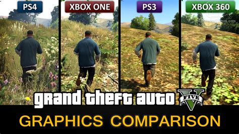 GTA 5 Graphics Comparison - PS4 / Xbox One / PS3 / Xbox 360 - Capcom