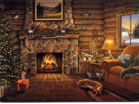 Christmas Cabin Wallpapers - Top Free Christmas Cabin Backgrounds ...