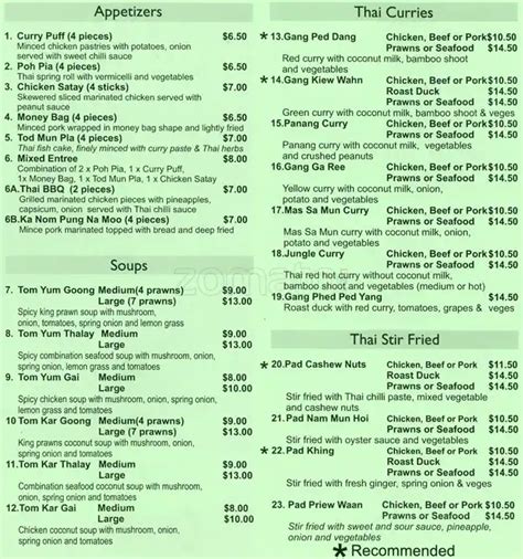 Pad Thai Menu, Menu for Pad Thai, Glen Eden, Auckland - Menumania/Zomato