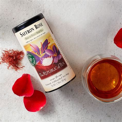 Rose Tea & Saffron Herbal Tea Blend | The Republic of Tea