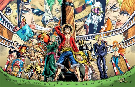 One Piece (Straw Hat Pirates) Time-Skip Print – cdubbart