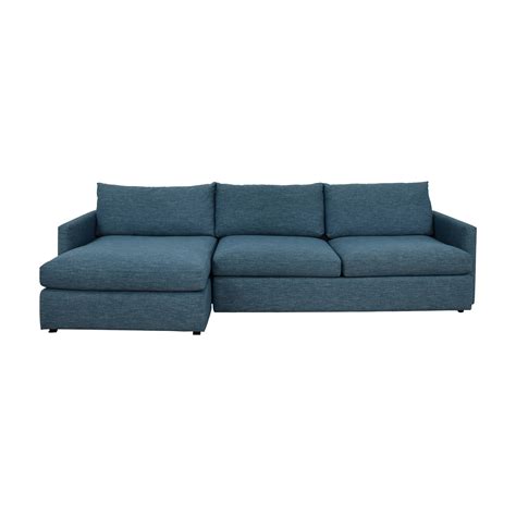 Crate & Barrel Barrett Chaise Sectional | 36% Off | Kaiyo