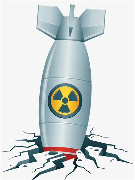 Bomb clipart nuclear missile, Bomb nuclear missile Transparent FREE for ...