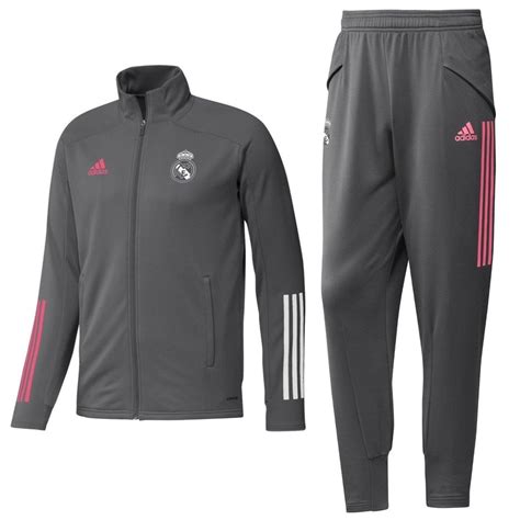 Real Madrid training presentation Soccer tracksuit 2020/21 - Adidas ...