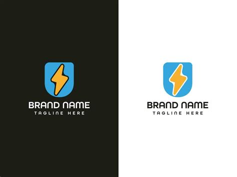 bolt letter logo design 34814165 Vector Art at Vecteezy