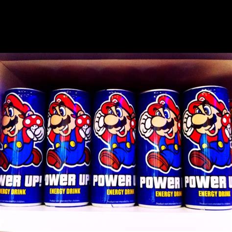 Mario "power up" Energy Drink @ nintendo store, nyc. | Nintendo store ...