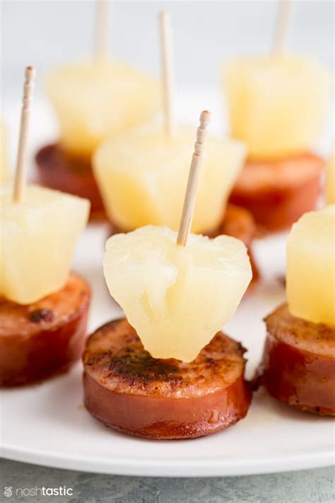 Sausage and Pineapple Bites - Quick and Easy Appetizer!