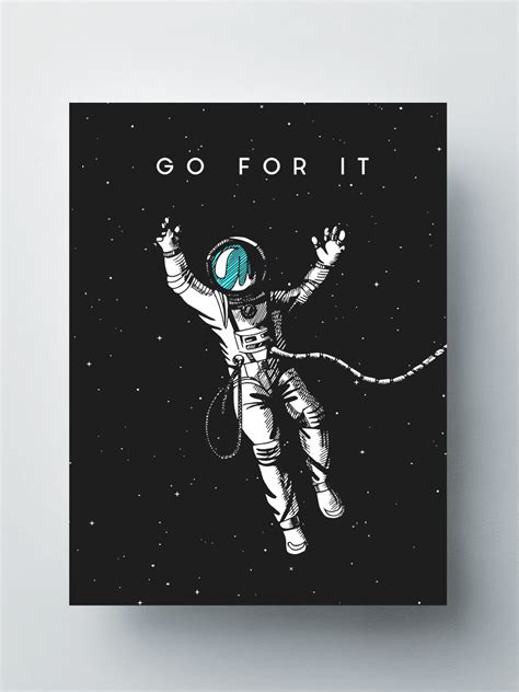 Go For It Motivational Poster | Fantartic