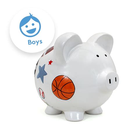 PIGGY BANKS FOR BOYS | Personalized Piggy Banks