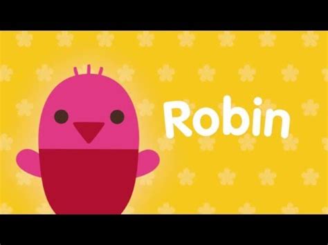 Sago Mini Roll Call - Robin - YouTube