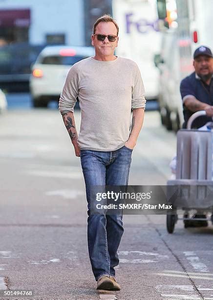 Kiefer Sutherland Tattoos Photos and Premium High Res Pictures - Getty ...