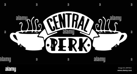 Central perk friends Stock Vector Images - Alamy