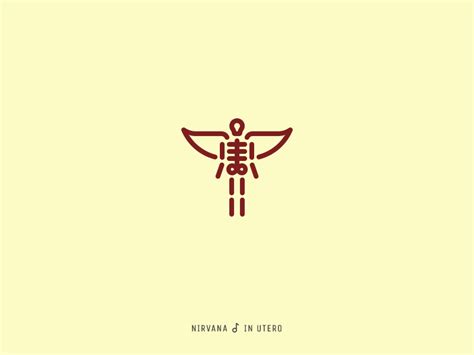 Icon Cover (Nirvana, In Utero) by Evgeny Filatov on Dribbble