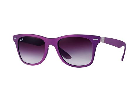 Ray-ban Wayfarer Liteforce in Purple | Lyst