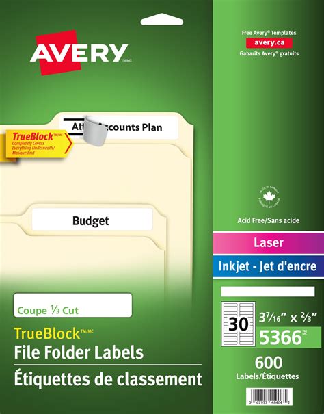Avery 5029 Template
