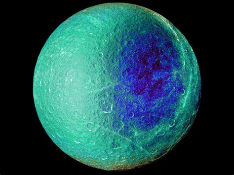 Saturn's Moon Rhea - Universe Today