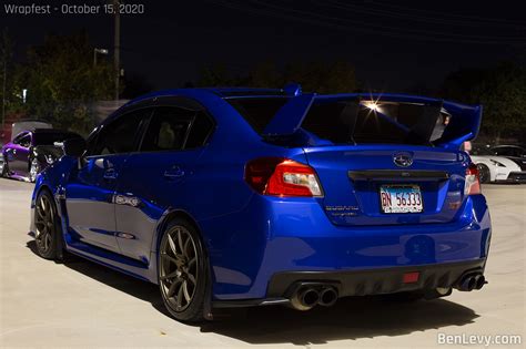 BLue Subaru WRX STI - BenLevy.com