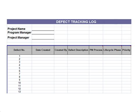 FREE 6+ Sample Issue Tracking Templates in PDF | Excel