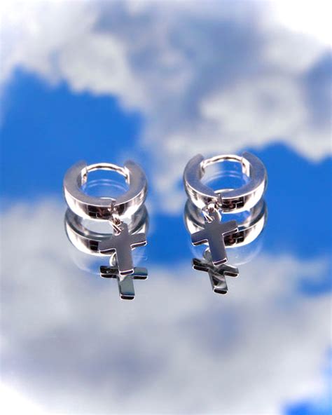 MINI CROSS EARRINGS – Cyberspace Shop