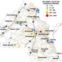 Dominion adds online power outage map - Richmond BizSense