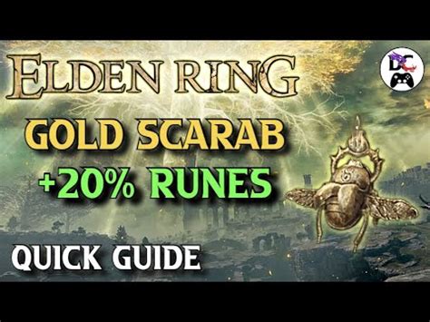 Gold Scarab Location Elden Ring Quick Guide +20% Runes - YouTube