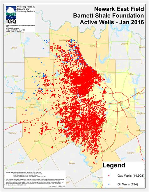 Barnett Shale Maps and Charts - Texas Commission on Environmental ...