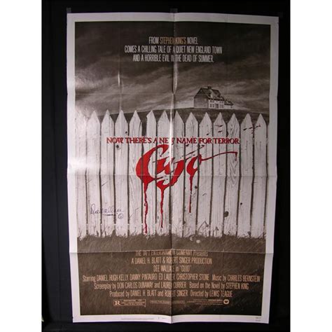 Cujo (1983) Signed Poster