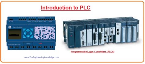 Introduction to Plc (Programmable logic controllers), Working, Types ...