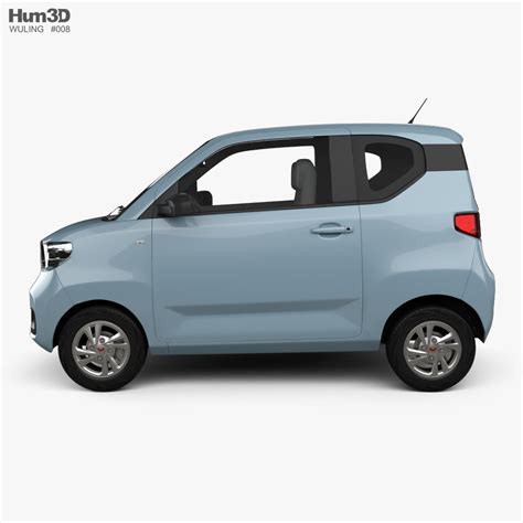 Wuling Hongguang Mini EV 2022 3D model - Vehicles on Hum3D