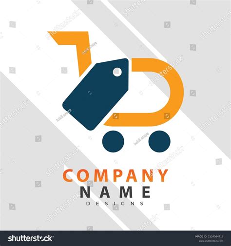 Online Store Logo Design Template Vector Stock Vector (Royalty Free ...