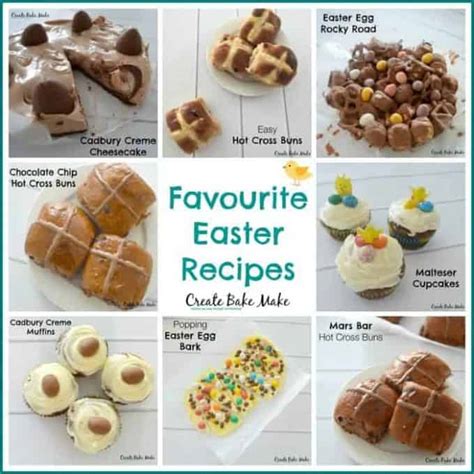 Easy Easter Recipes - Create Bake Make