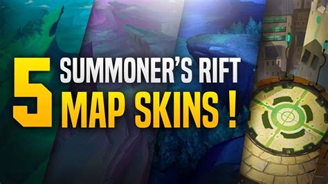 TOP 5 SUMMONER'S RIFT MAP SKINS - League of Legends - Liên Minh 360