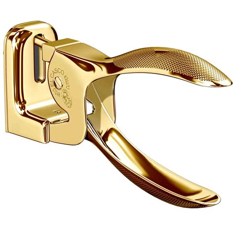 Gold Cigar Cutter - El Casco