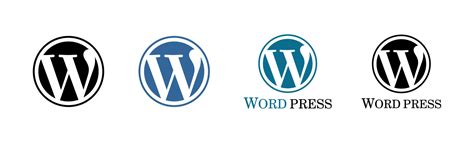 Wordpress Logo Vector Art, Icons, and Graphics for Free Download