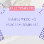 Wedding Program Fans Template 2023 (FREE Template)