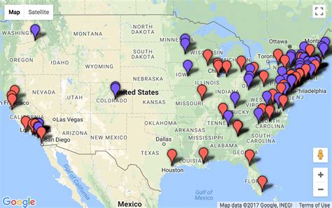 Map: Where to Find the 2018 U.S. News Best Colleges | Best Colleges | US News