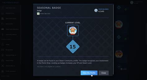 You can still buy the Winter Sale 2021 badge for points on Steam. : Steam