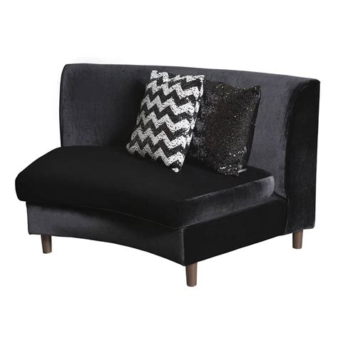 30 The Best Black Velvet Sofas