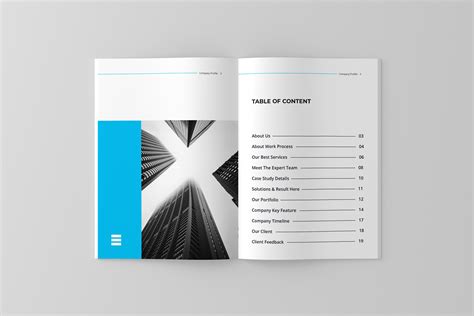 Company Profile Brochure Template on Behance