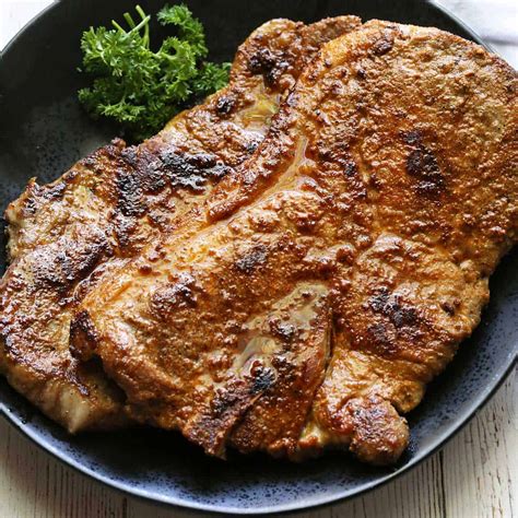 Pan-Fried Pork Shoulder Steak - Healthy Recipes Blog