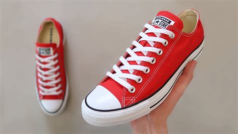 How to Lace Converse Low Tops? - Shoe Effect