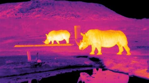 Infrared cameras protect endangered animals - YouTube