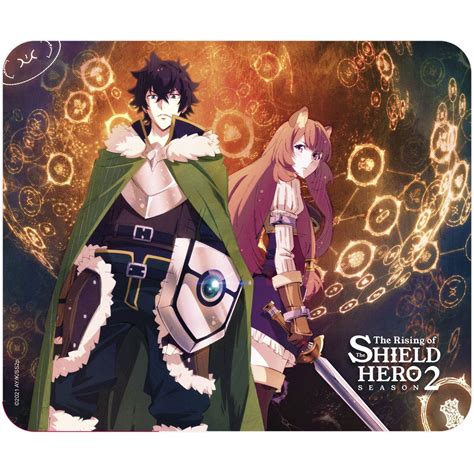 The Rising of the Shield Hero Naofumi and Raphtalia Mousepad