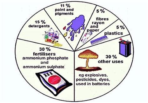 Uses of Sulphuric Acid - QS Study