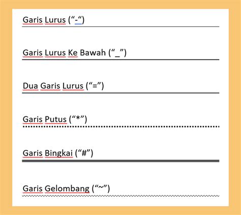 Cara Membuat Garis Bawah Untuk Tanda Tangan Di Word – Lakaran