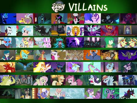 MLP Villains (Version 2) by JustSomePainter11 on DeviantArt