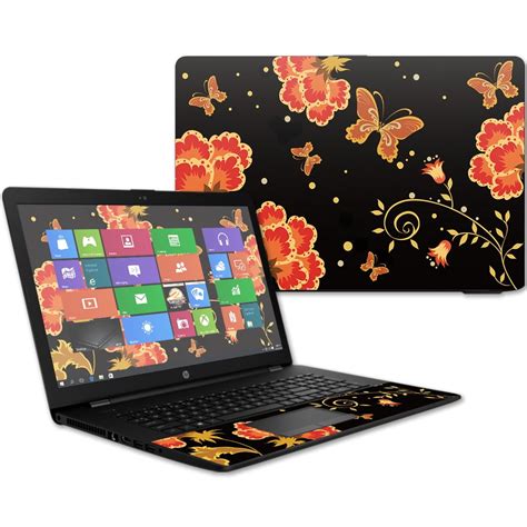 Floral Skin For HP 17t Laptop 17.3" (2017) | Protective, Durable, and ...